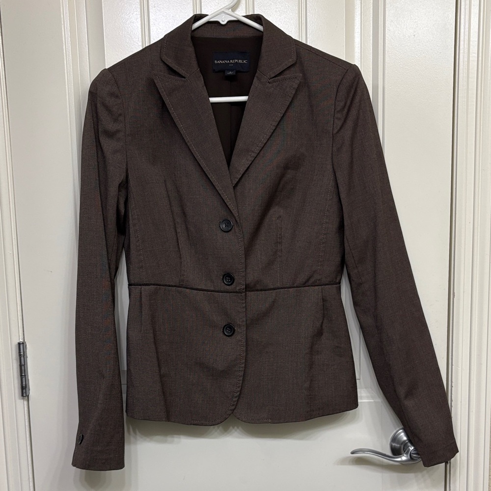 Banana Republic Dark Brown Women's Blazer